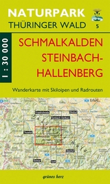 Wanderkarte Schmalkalden und Steinbach-Hallenberg - 