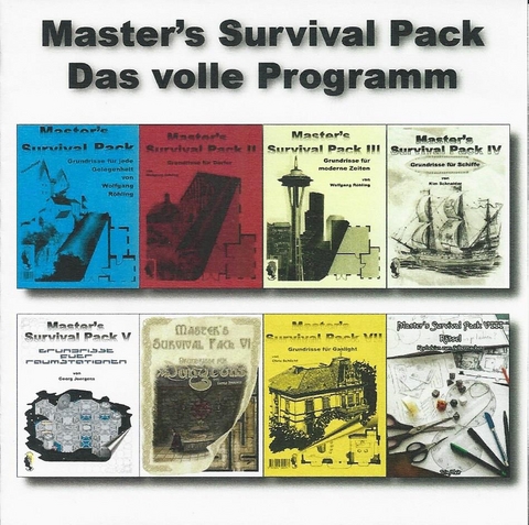 Master's survival pack - Wolfgang R&ouml;hling, Sylvia Schl&uuml;ter, Thilo Bayer, Melania Kottig, Reinhard Kotz, Martin Lindner, Nils Rehm, Oliver Quick, Jan Christoph Steines, Iris Aleit