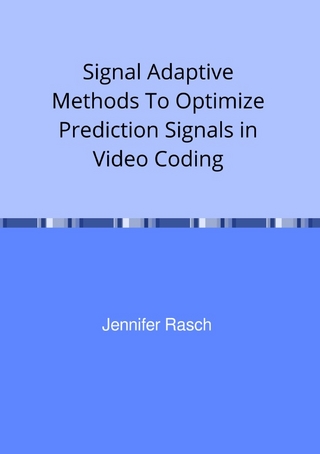 Signal Adaptive Methods To Optimize Prediction Signals in Video Coding