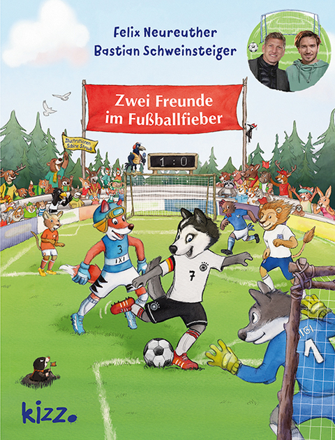 Zwei Freunde im Fu&szlig;ballfieber - Bastian Schweinsteiger, Felix Neureuther