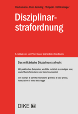 Disziplinarstrafordnung. - Peter Hauser, Stefan Flachsmann, Patrick Fluri