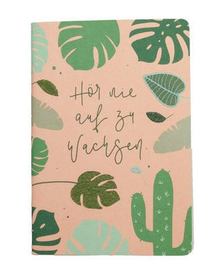 Besticktes Notizbuch - Urban Jungle