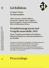 GI Edition Proceedings Band 298 Projektmanagement und Vorgehensmodelle 2019 - 