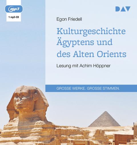 Kulturgeschichte &Auml;gyptens und des Alten Orients - Egon Friedell