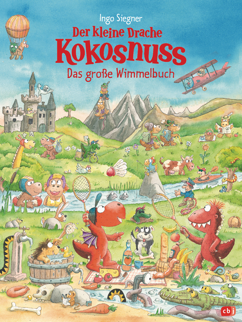 Der kleine Drache Kokosnuss - Das gro&szlig;e Wimmelbuch - Ingo Siegner