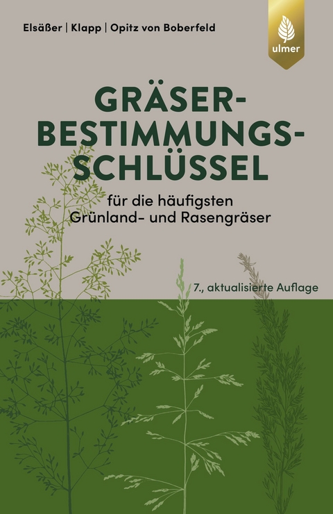 Gr&auml;serbestimmungsschl&uuml;ssel f&uuml;r die h&auml;ufigsten Gr&uuml;nland- und Rasengr&auml;ser - Martin Els&auml;&szlig;er, Ernst Klapp, Wilhelm Opitz von Boberfeld