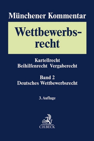 Münchener Kommentar zum Wettbewerbsrecht Bd. 2: Gesetz gegen Wettbewerbsbeschränkungen (GWB) §§ 1-96, 185, 186, Verfahren vor den europäischen Gerichten