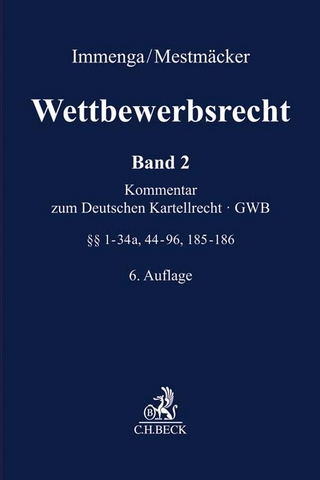 Wettbewerbsrecht / Wettbewerbsrecht Band 2: GWB. Kommentar zum Deutschen Kartellrecht