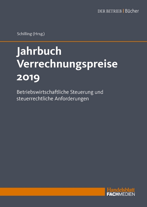 Jahrbuch Verrechnungspreise 2019 - 