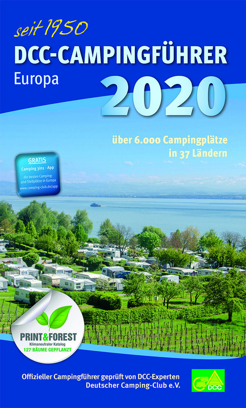 DCC-Campingf&uuml;hrer Europa 2020