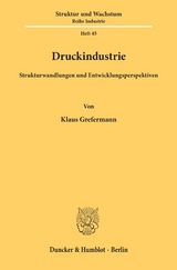 Druckindustrie. - Klaus Grefermann