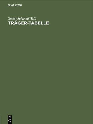 Träger-Tabelle
