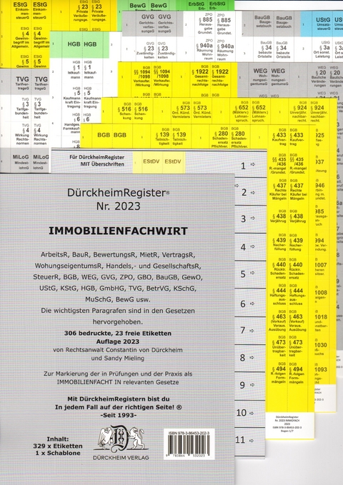DürckheimRegister® IMMOBILIENFACHWIRT - Constantin Dürckheim, Miehling Sandy
