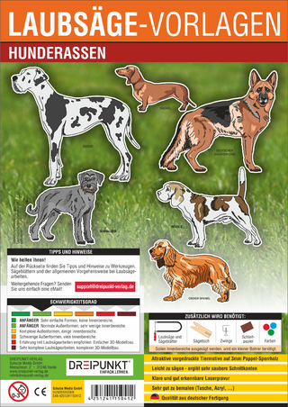 Laubsägevorlage Hunderassen
