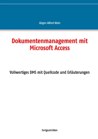 Dokumentenmanagement mit Microsoft Access