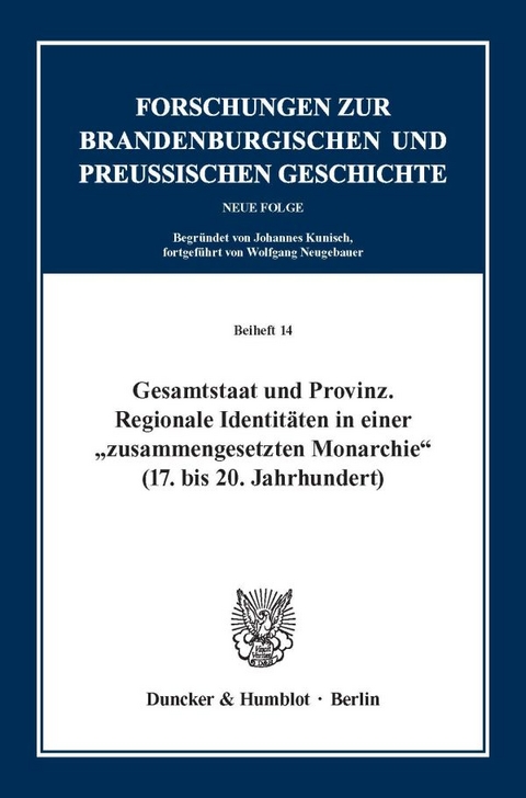 Gesamtstaat und Provinz. - 