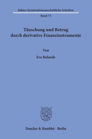 Täuschung und Betrug durch derivative Finanzinstrumente.