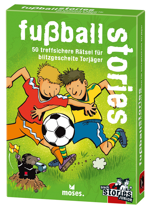black stories junior - fu&szlig;ball stories - Corinna Harder