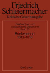 Briefwechsel 1813-1816 - 