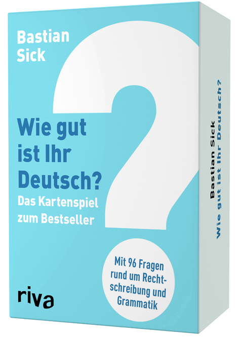 Wie gut ist Ihr Deutsch? – Das Kartenspiel zum Bestseller - Bastian Sick