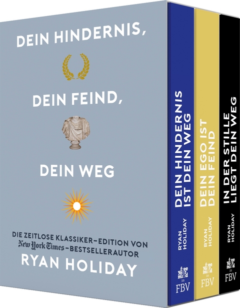 Dein Hindernis, dein Feind, dein Weg &ndash; Die Ryan-Holiday-Klassiker-Edition im edlen Schuber - Ryan Holiday