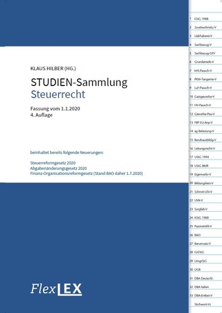 STUDIEN-Sammlung Steuerrecht