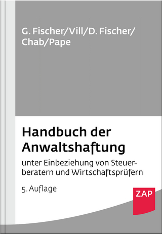 Handbuch der Anwaltshaftung