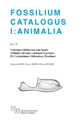 Fossilium Catalogus Animalia Pars 159 - Gerhard Hahn, Renate Hahn, Peter M&uuml;ller