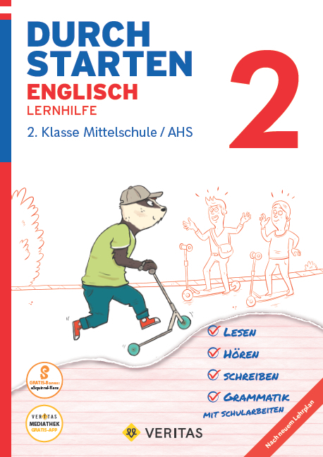 Durchstarten Englisch 2. Klasse Mittelschule/AHS Lernhilfe (mit Audio-CD) - Franz Zach, Nicole Eisinger-Müllner, Julie Eiwen