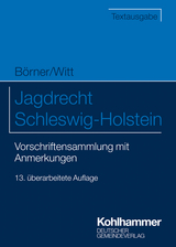 Jagdrecht Schleswig-Holstein - Marcus B&ouml;rner, Otto Witt