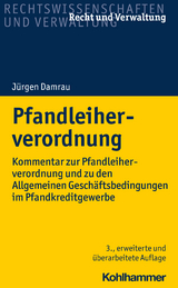 Pfandleiherverordnung - Jürgen Damrau