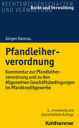 Pfandleiherverordnung - J&uuml;rgen Damrau