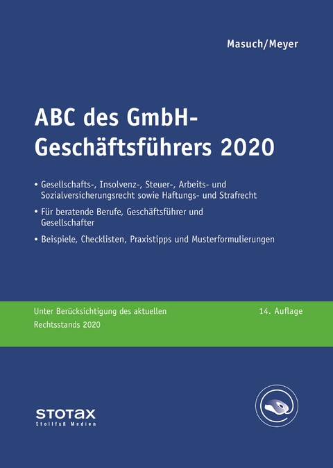 ABC des GmbH-Gesch&auml;ftsf&uuml;hrers 2020 - Andreas Masuch, Gerhard Meyer