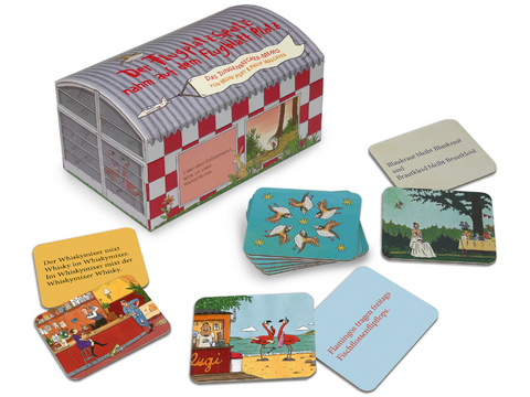 Der Flugplatzspatz nahm auf dem Flugblatt Platz - Philip Waechter