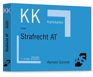 Karteikarten Strafrecht Allgemeiner Teil