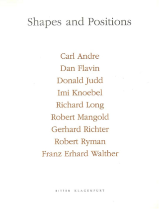 Shapes and Positions