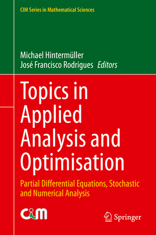 Topics in Applied Analysis and Optimisation