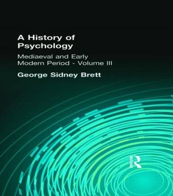 History of Psychology -  George Sidney Brett