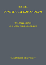 Regesta Pontificum Romanorum - Philipp Jaff&eacute;