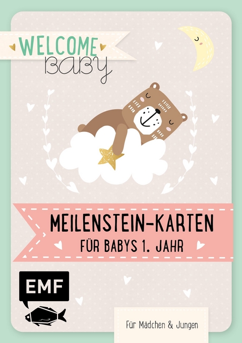 Welcome Baby &ndash; Meilenstein-Karten f&uuml;r Babys 1. Jahr - 