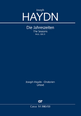 Die Jahreszeiten (KIavierauszug) - Joseph Haydn