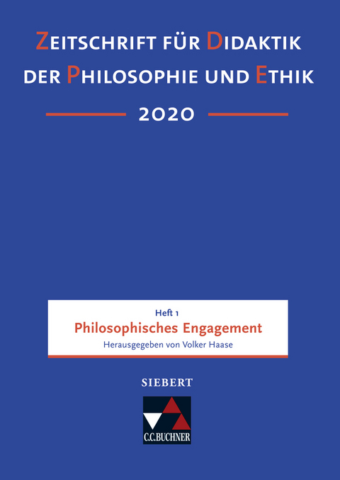 Zeitschrift f&uuml;r Didaktik der Philosophie und Ethik (ZDPE) / ZDPE Ausgabe 01/2020 - 