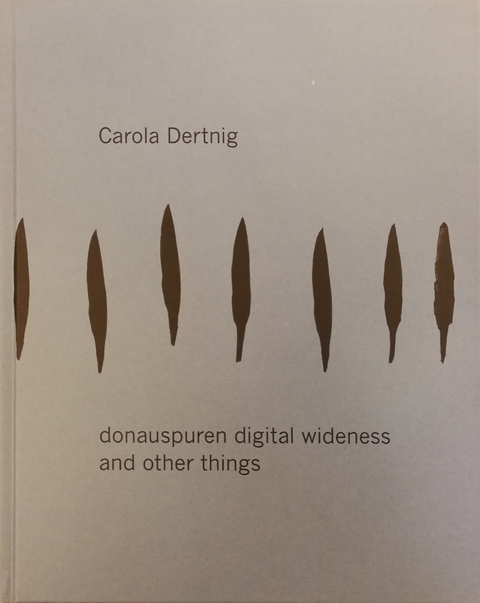 Carola Dertnig. donauspuren digital wideness and other things - Carola Dertnig
