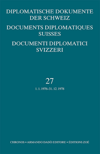 Diplomatische Dokumente der Schweiz / Documents diplomatiques suisse / Documenti diplomatici svizzeri