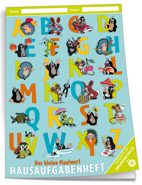Tr&ouml;tsch Hausaufgabenheft Grundschule Maulwurf