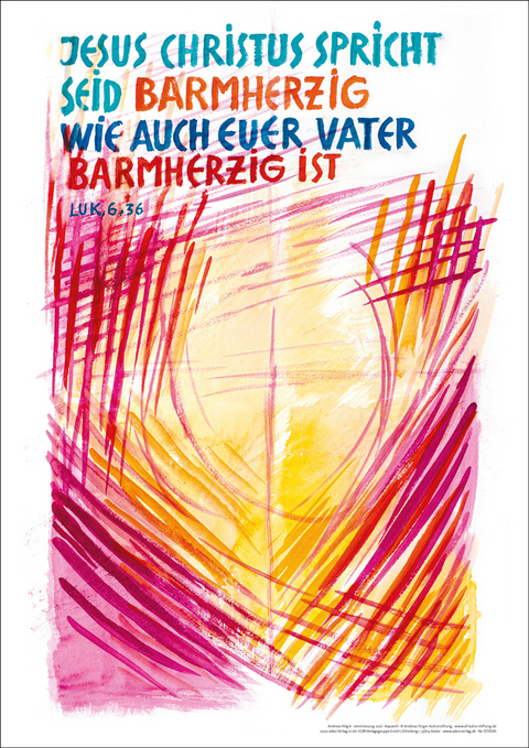 Jahreslosung 2021 - Kunstdruck A3 - 