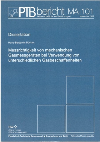 Messrichtigkeit von mechanischen Gasmessgeräten bei Verwendung von unterschiedlichen Gasbeschaffenheiten