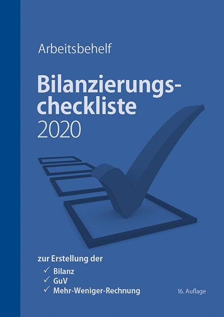 Bilanzierungscheckliste 2020 - Markus Brein, Christoph Denk