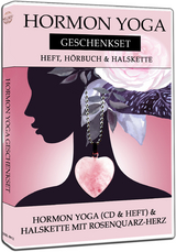 Hormon Yoga Geschenkset: H&ouml;rbuch, Heft & Halskette
