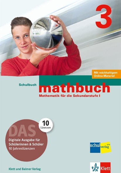 mathbuch 3, digitale Ausgabe f&uuml;r Sch&uuml;lerinnen und Sch&uuml;ler, Schulbuch
